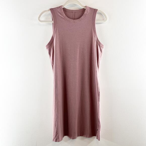 Lululemon Classic-Fit Cotton-Blend Dress Twilight Rose Pink Small - Picture 3 of 11